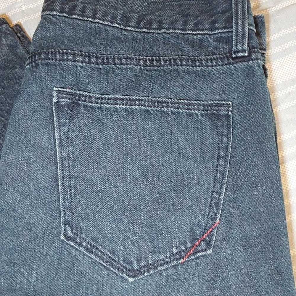 Banana Republic Men's Jeans 33x32 Straight Fit Med Wash‎ Denim Vintage Aesthetic